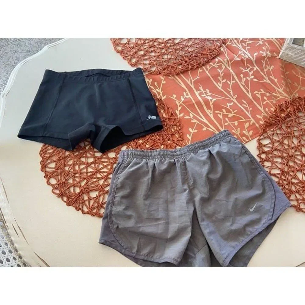 Nike Youth Large Shorts and XS Black Spandex